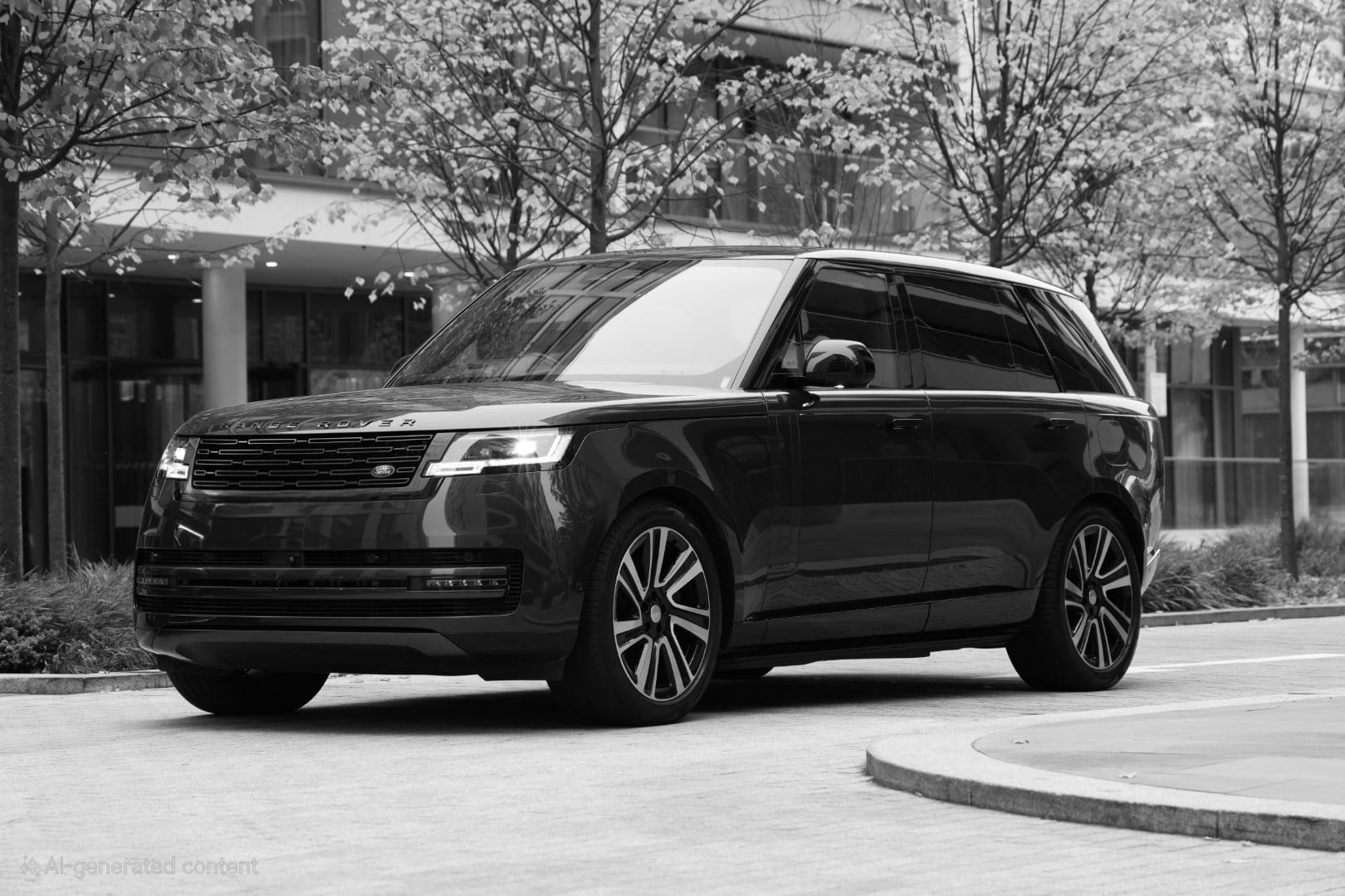 Range Rover Autobiography chauffeur for fashion clients in Mayfair