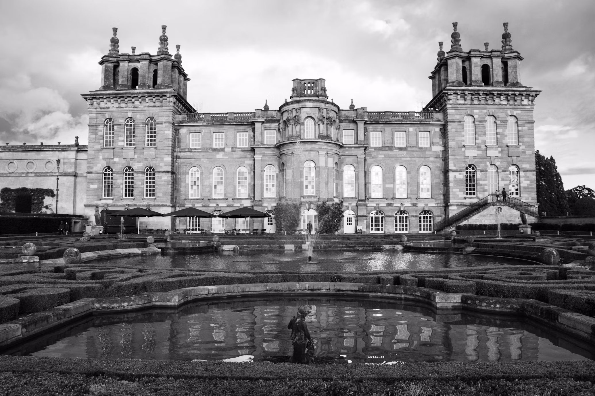 Blenheim Palace and Water Terraces, Woodstock, Oxfordshire
