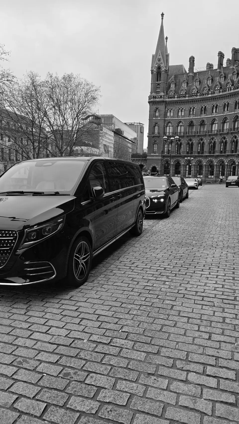 Trouv chauffeur cars waiting in London