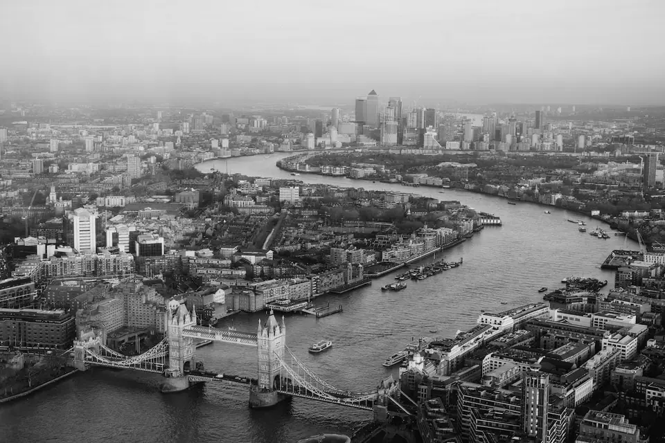 London skyline and the River Thames